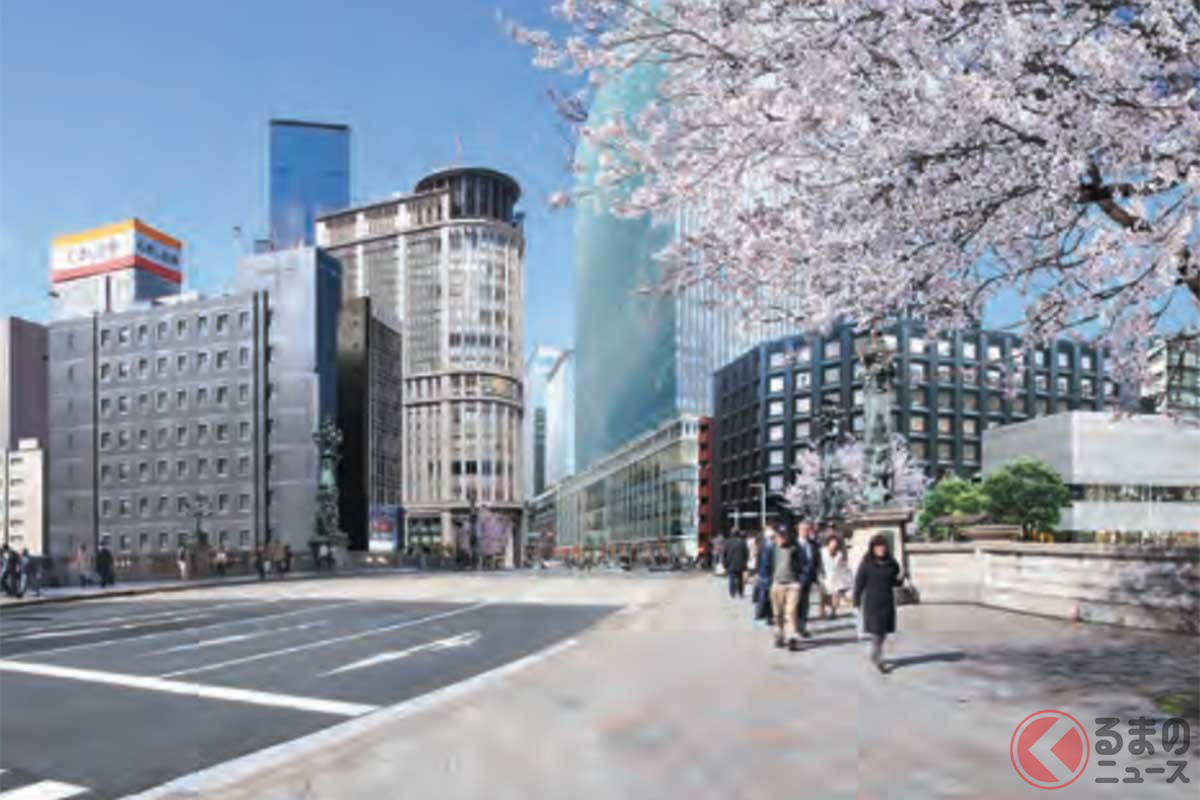 2040年には首都高は地下化され、日本橋の上空には高架がないようになる