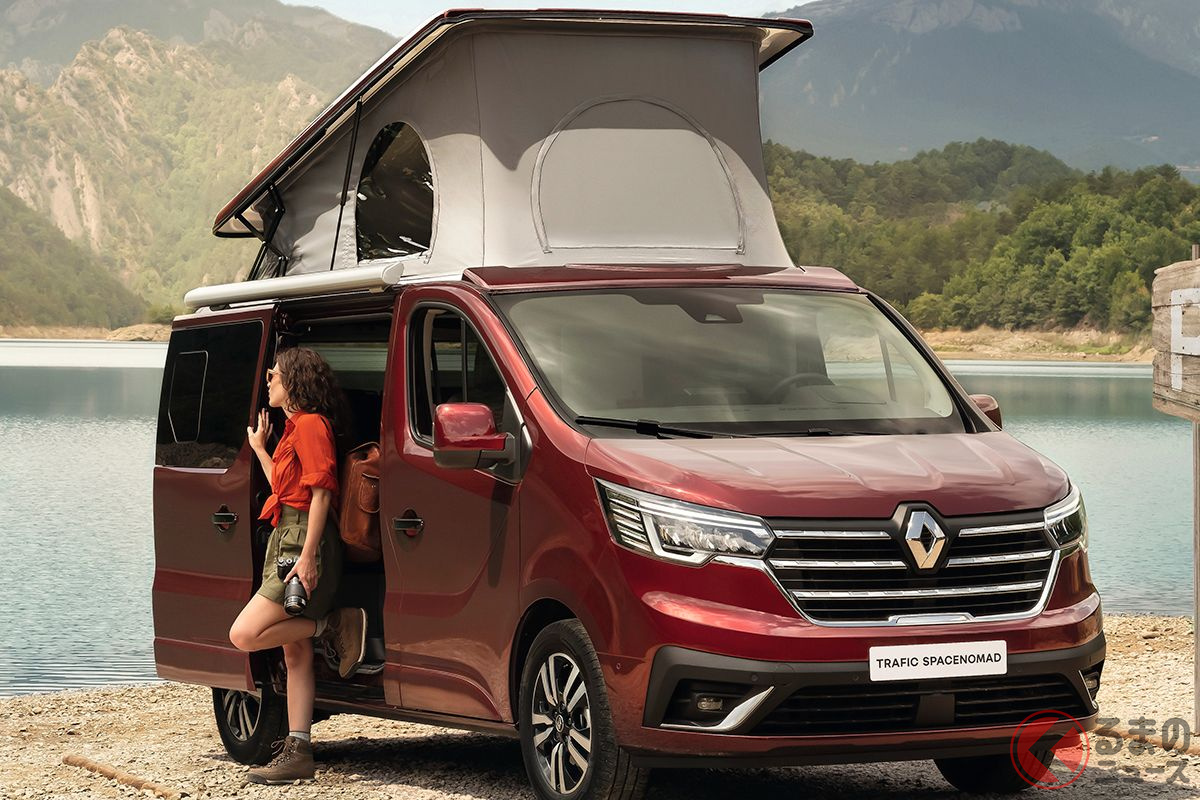ルノーの新型キャンパー「トラフィックスペース・ノマド」