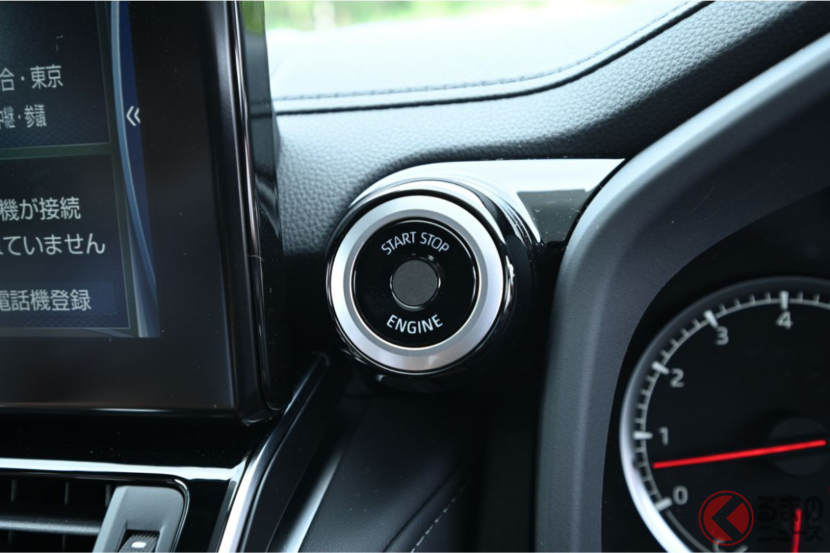 「指紋認証スタートスイッチ」は全グレード標準装備となっている