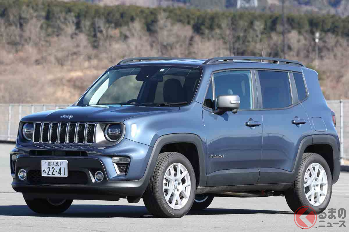 ステランティスのブランドで、プジョーについで日本で登録台数が多いのは「ジープ」。2021年1月から7月では8361台と、8525台のプジョーに肉薄している