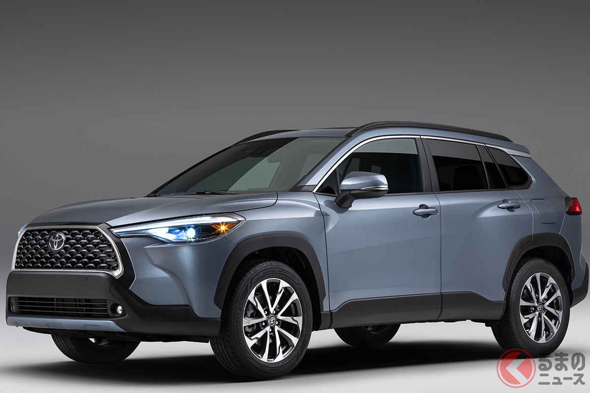 9月14日に発表されるトヨタ「カローラクロス」。写真は北米仕様