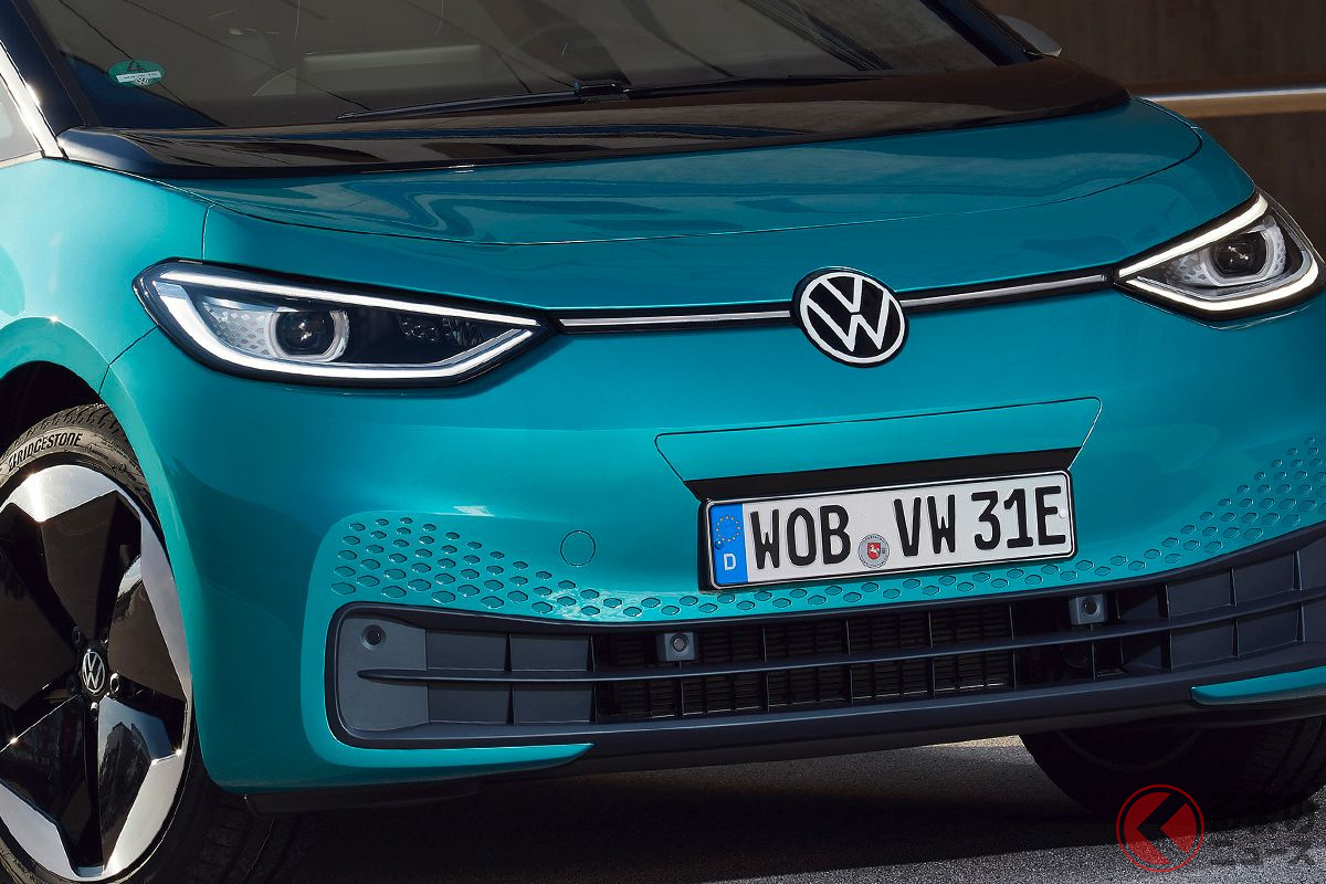 中国で2021年10月から販売が開始されるVWのコンパクトEV「ID.3」