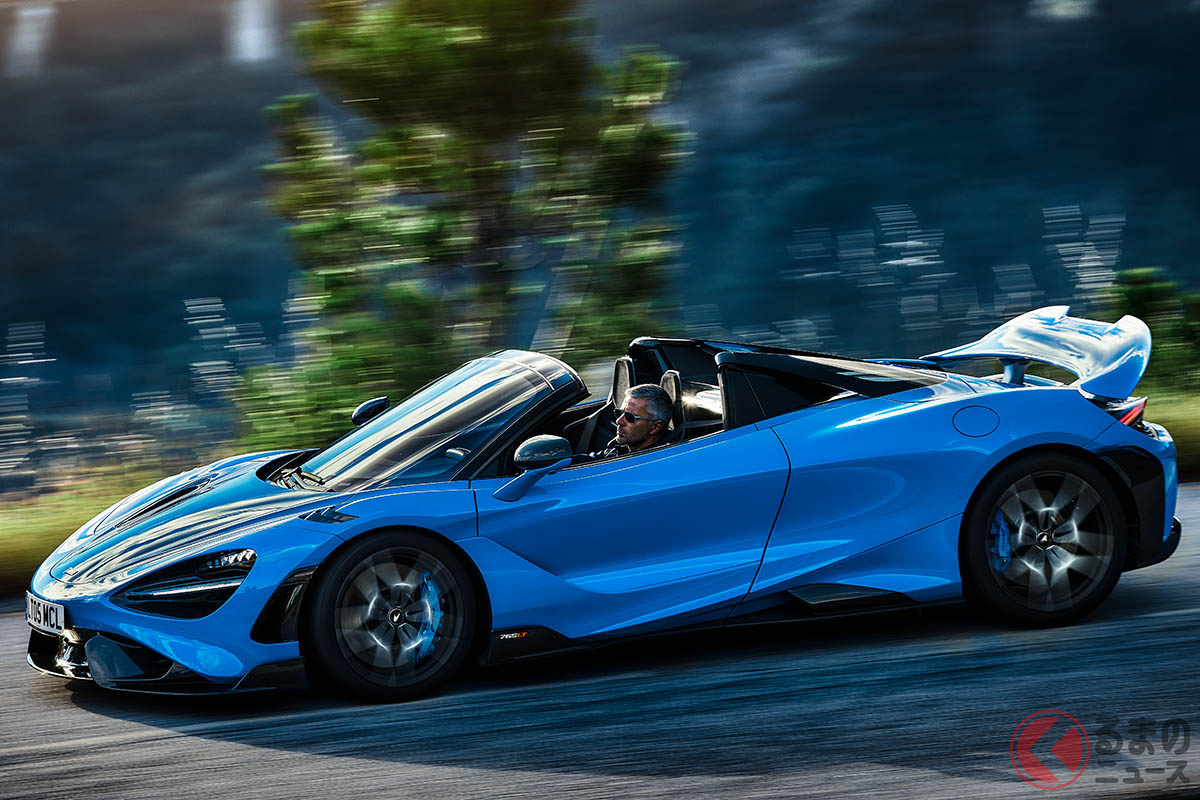 0-100km/h加速2.8秒、最高速330km/hという「765LTスパイダー」
