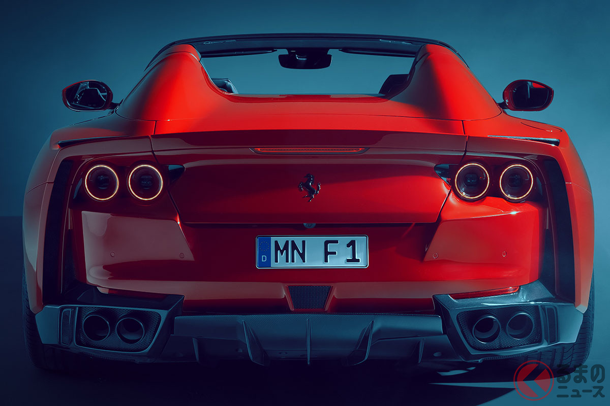 ノビテックの新レーベル「Nラルゴ」からリリースされる812GTS Nラルゴ