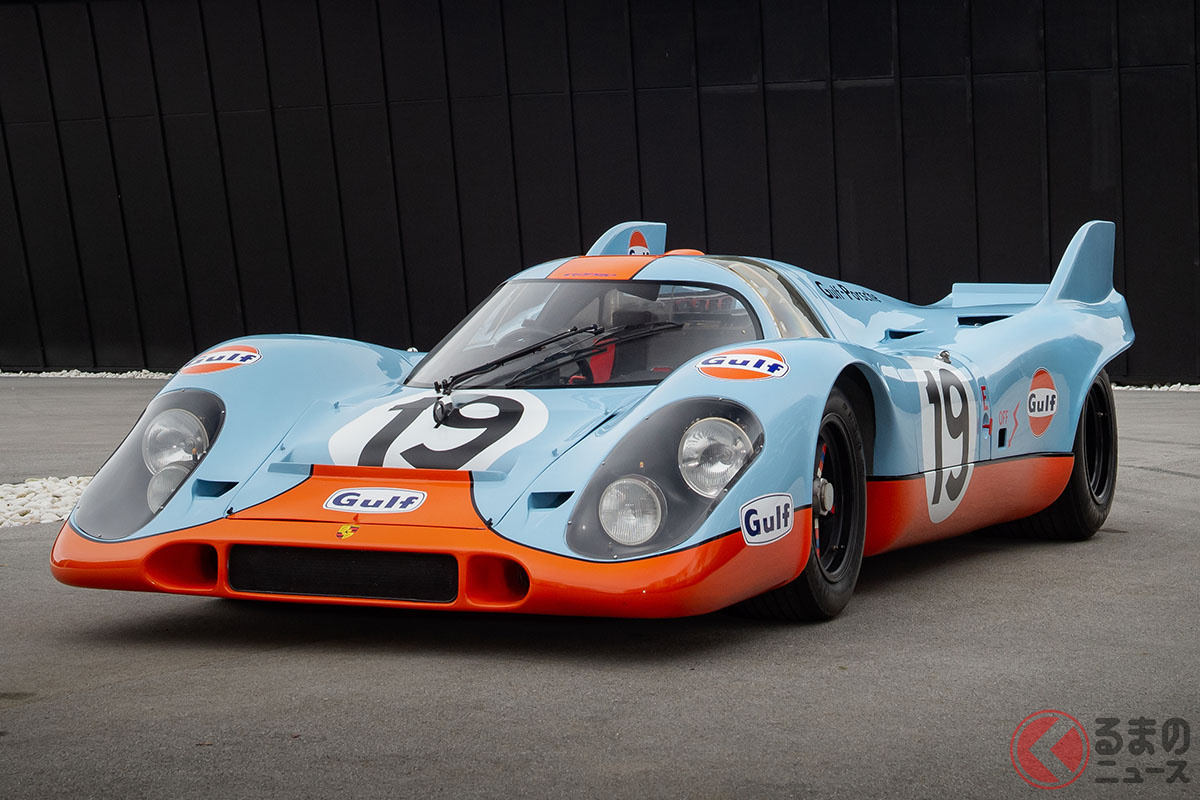映画『栄光のル・マン』でもマルティニカラーの「917K」が登場した