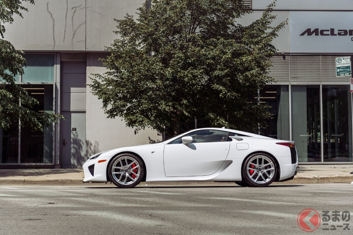 8500万円超えのレクサス Lfa 納車ビニール付状態で現存 376台目の激レア車とは くるまのニュース 8500万円超えのレクサス Lfa 納車ビニール付状態で現存 376台目の激レア車とは くるまのニュース