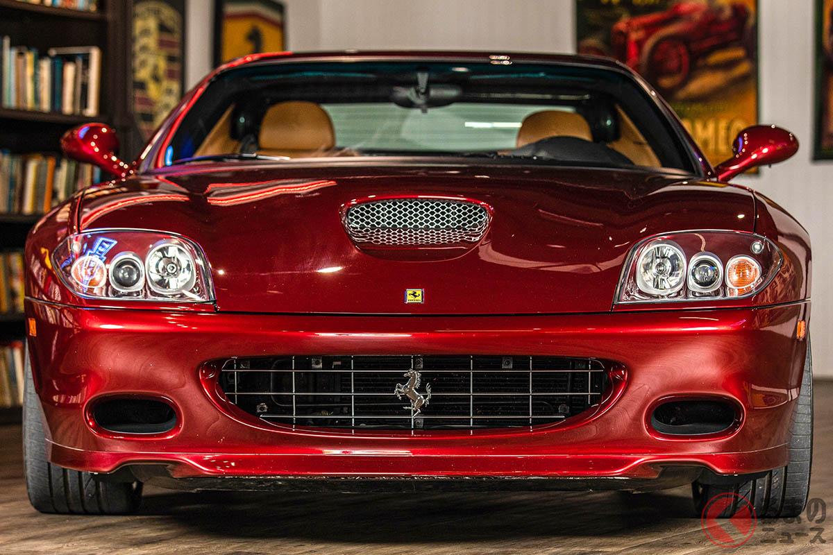 同じオークションで落札されたF1マティック仕様の「スーパーアメリカ」のおよそ2.7倍もの落札価格となったMT仕様(C)2021 Courtesy of RM Sotheby's