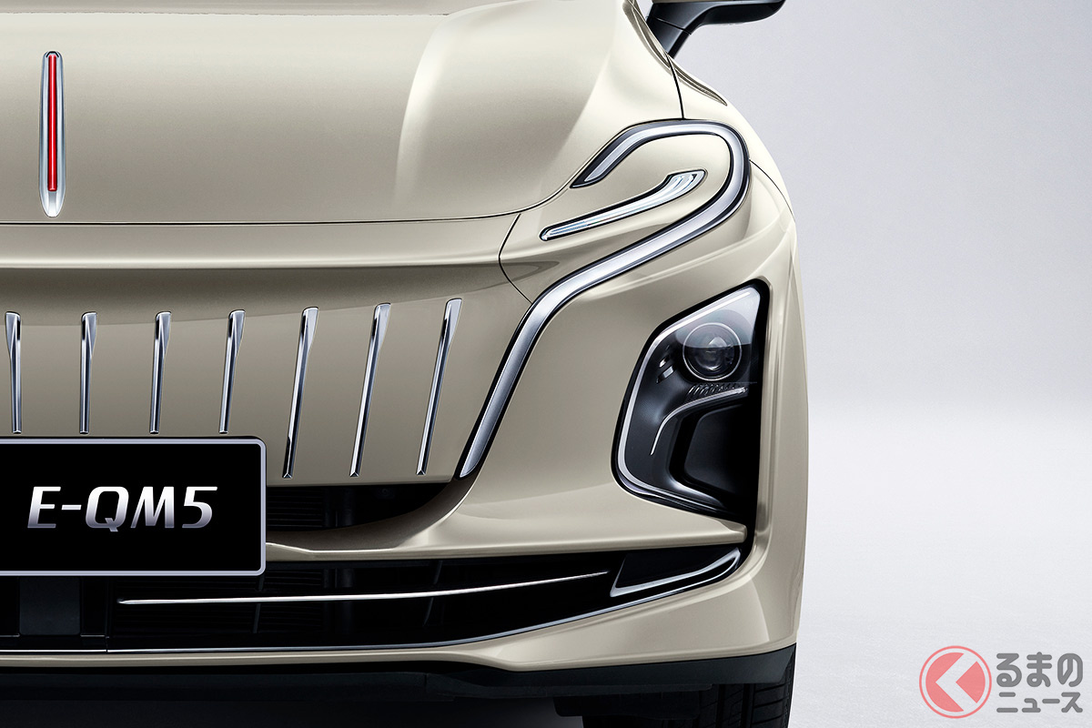 斬新デザインが凄い! 配車アプリやタクシー用途向けの専用設計となる「E-QM5」