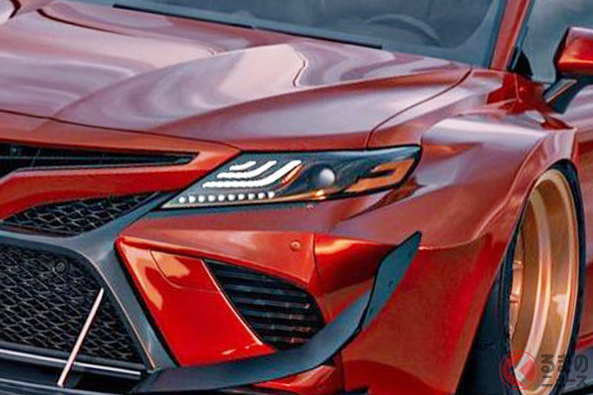 これはスゴい! 見るからに速そうなトヨタ「カムリ」(photo:bradbuilds)