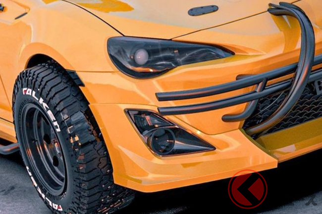 トヨタ 86 をsuv化 タフ顔の存在感 オフロード仕様のカスタマイズイメージがスゴい くるまのニュース トヨタ 86 をsuv化 タフ顔の存在感 オフロード仕様のカスタマイズイメージがスゴい くるまのニュース