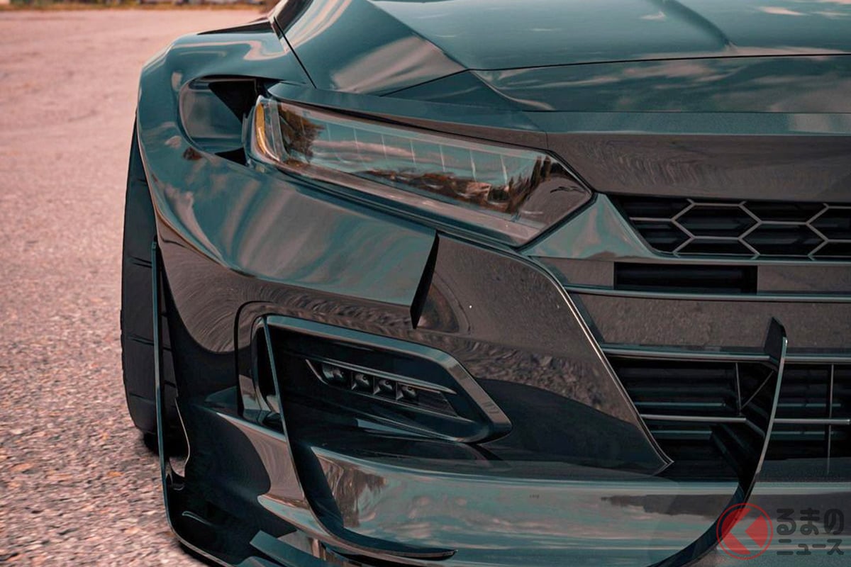 この存在感、本物。 ホンダ「アコード」のド迫力スタイリッシュなカスタム仕様(photo:bradbuilds)