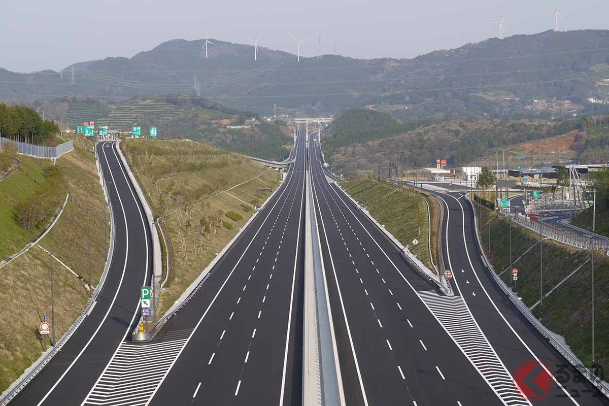 新東名高速道路・浜松サービスエリア付近