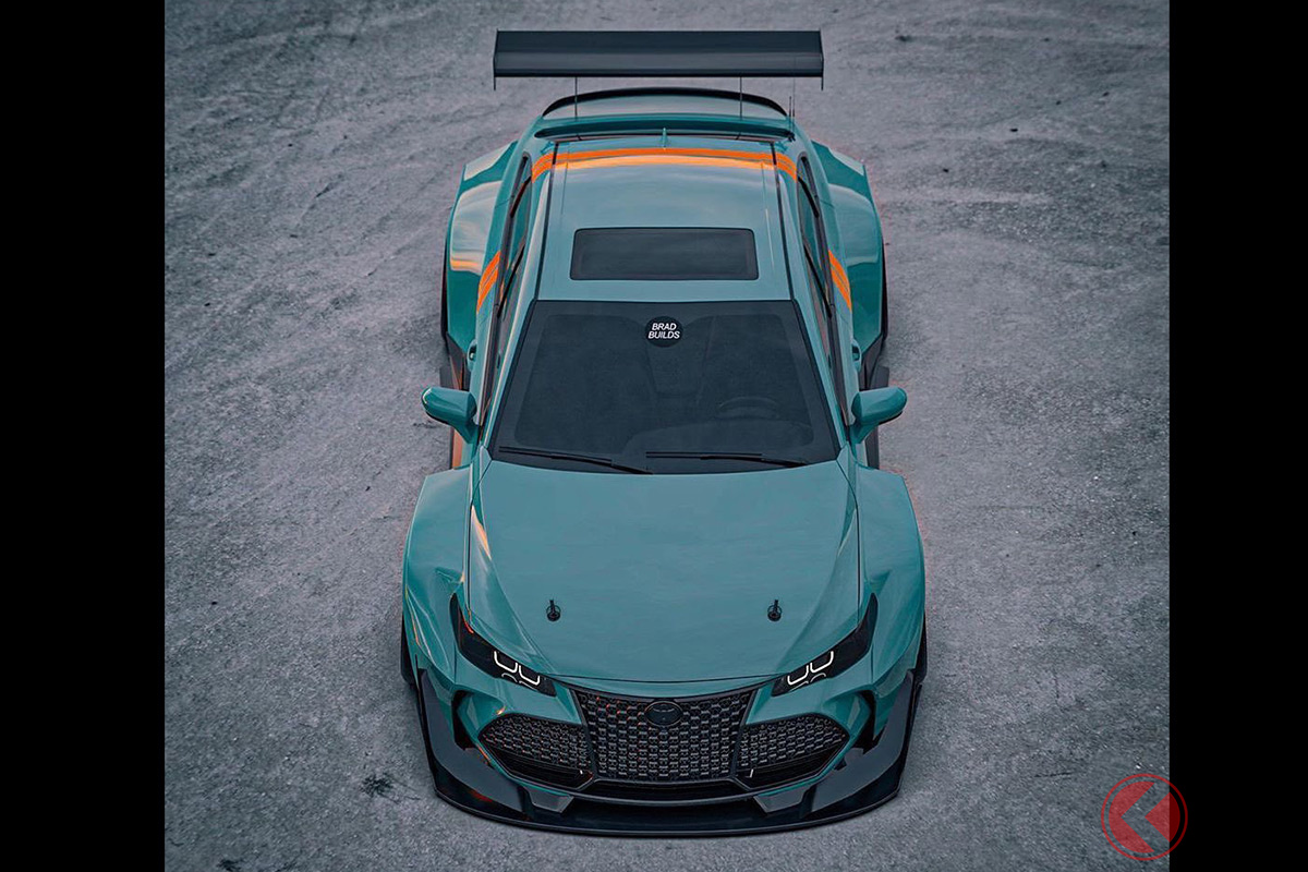 激速なトヨタ アバロン お披露目 ド迫力ウイング 車高めちゃ低い仕様のカスタマイズイメージがかっこいい くるまのニュース 激速なトヨタ アバロン お披露目 ド迫力ウイング 車高めちゃ低い仕様のカスタマイズイメージがかっこいい くるまのニュース