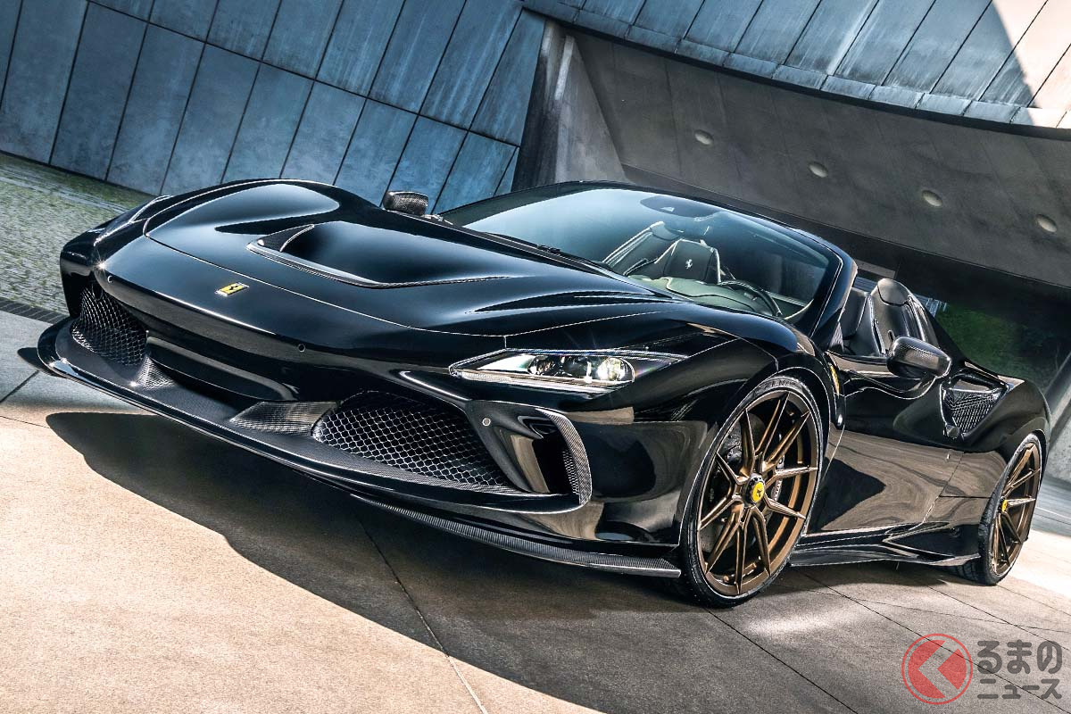 最高出力802ps、0−100km/h加速2.6秒という性能を手に入れたノビテックが手がけたフェラーリ「F8スパイダー」