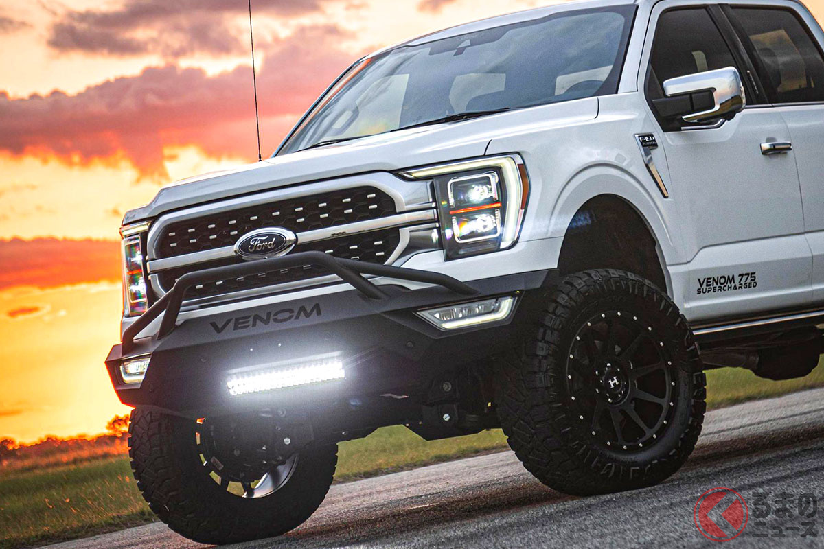 オプションを含めた「ヴェノム775スーパーチャージド」の平均的なプライスは、約980万−1200万円