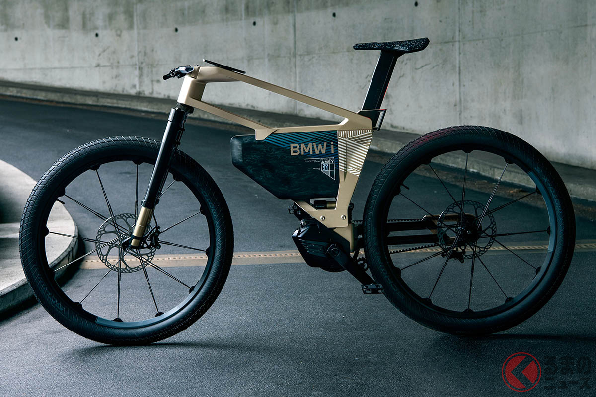 従来のe-bikeの使用範囲を大幅に拡大した「BMW i Vision AMBY」