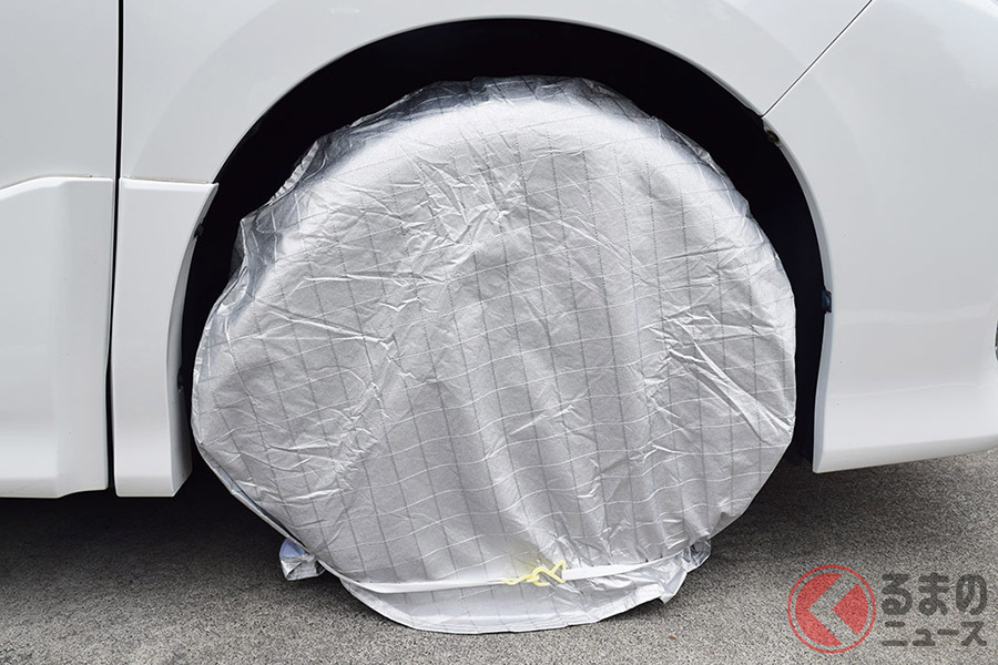 ホイール専用のカバーも存在する