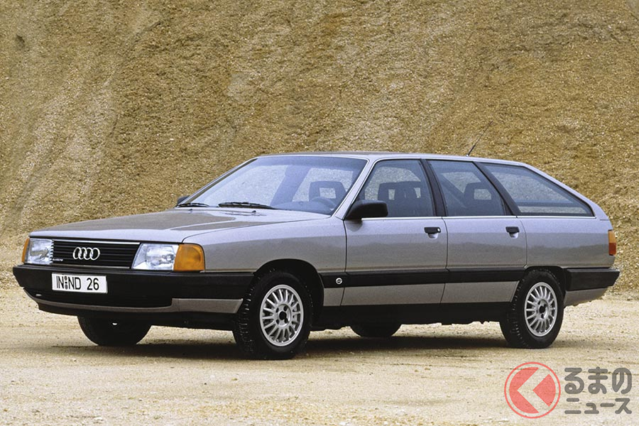 当時としては優れたCd値を実現したアウディ「100」