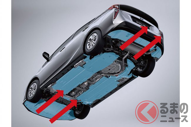 トヨタ プリウス は空力がスゴイ 空気抵抗がクルマに与える影響とは くるまのニュース トヨタ プリウス は空力がスゴイ 空気抵抗がクルマに与える影響とは くるまのニュース
