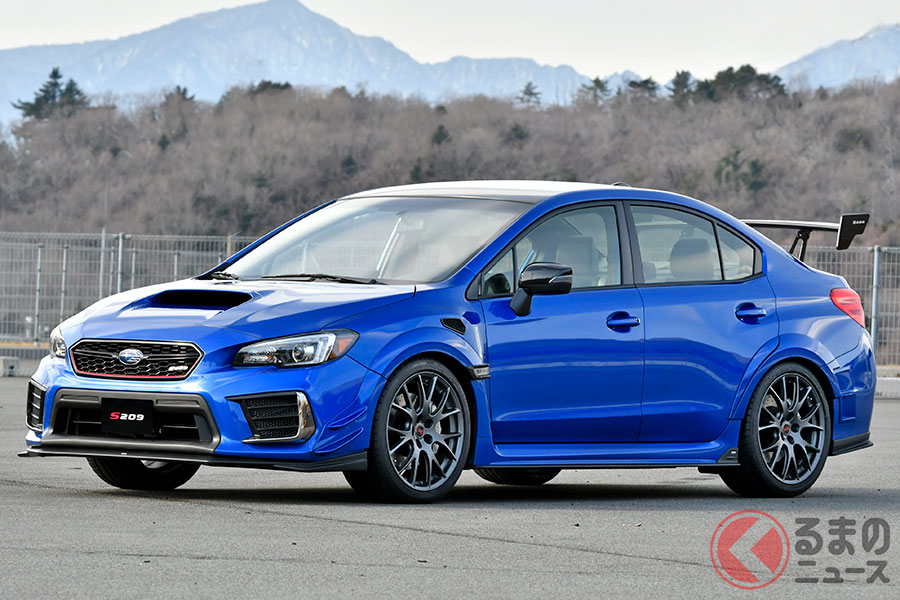 2019年に北米市場で販売された「S209(限定209台/6万3995ドル(約676万円)」。スバルの限定モデルは即完売することが多い。