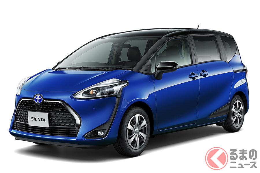 国内でリアシートリマインダー初搭載されたトヨタ「シエンタ」