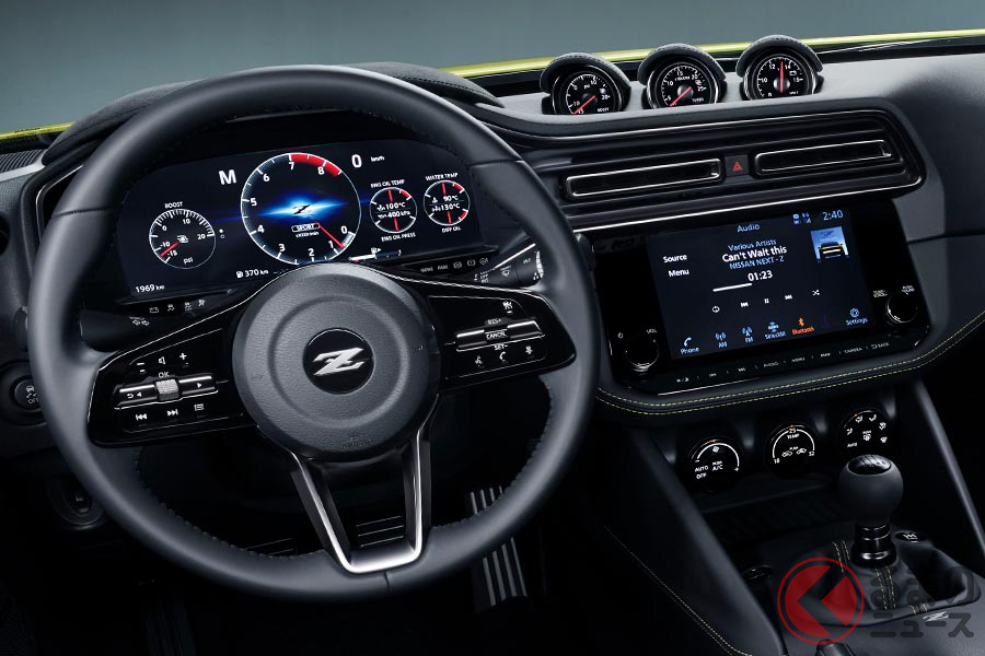 新型フェアレディZ プロトタイプのメーター