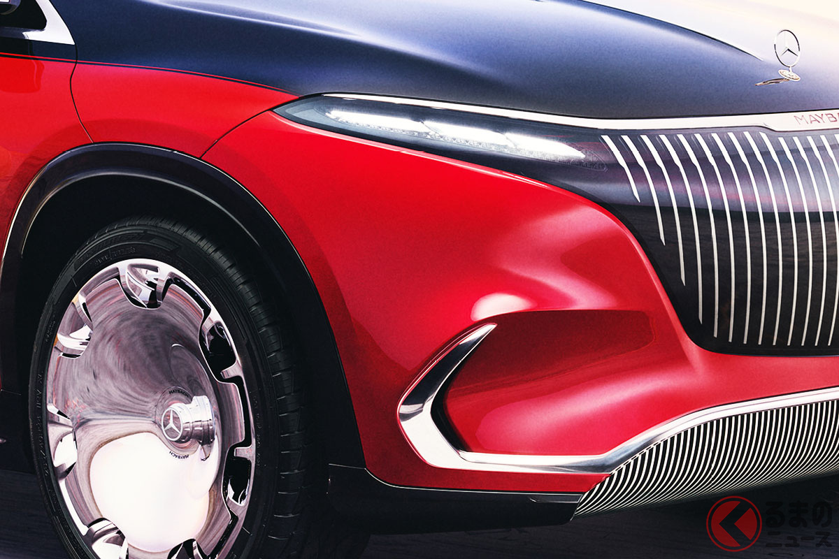 新型「メルセデス・マイバッハ コンセプトEQS」