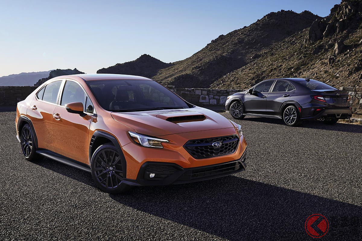 スバル新型「WRX」(米国仕様)