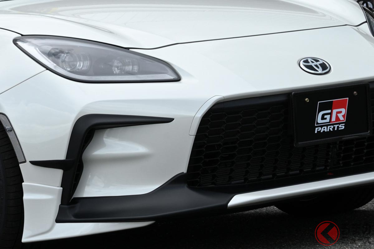 GRパーツでカスタムしたトヨタ新型「GR86」