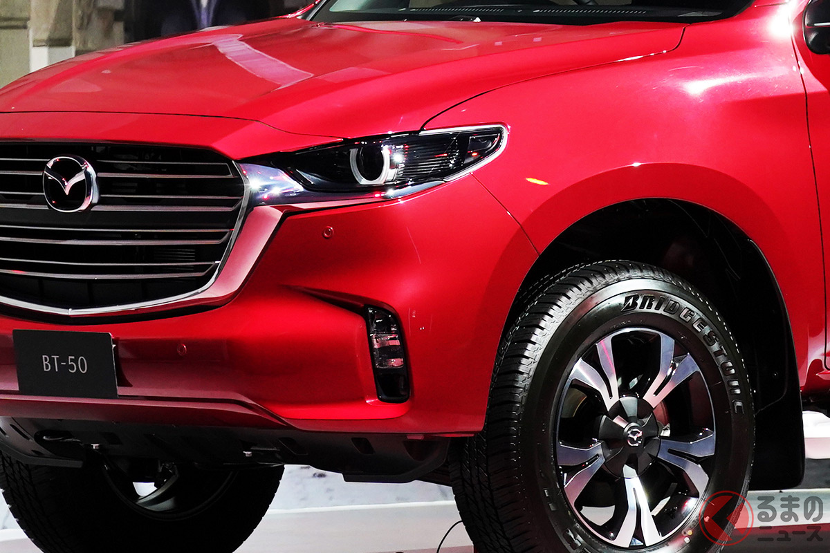 マツダ「BT-50」1.9リッターディーゼル仕様(画像はタイ仕様)