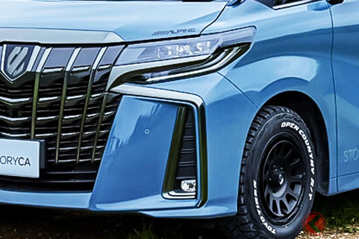 「STORYCA(ストリカ)」でラインナップされる「アルファード ポタリング仕様車」