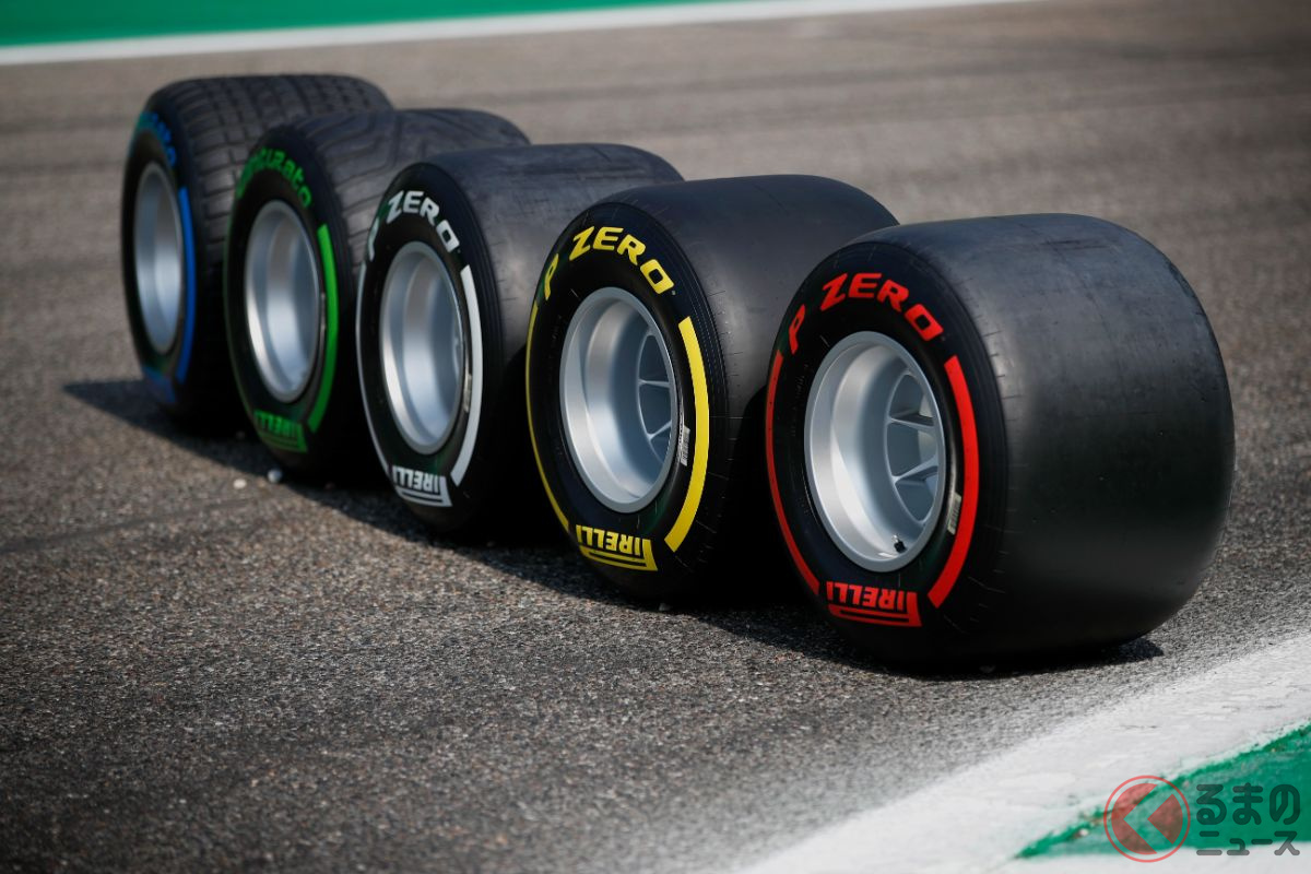 フォーミュラ1のタイヤは現在、ピレリのワンメイクだ。過去にはブリヂストンやミシュラン、グッドイヤーなどがサプライヤーとして提供していた