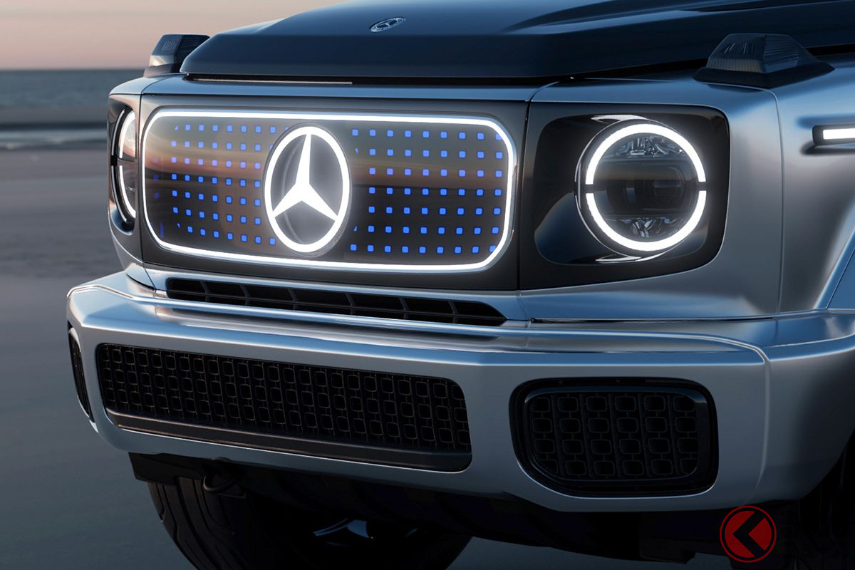 IAAモビリティ2021で世界初公開されたメルセデス・ベンツ「コンセプトEQG」