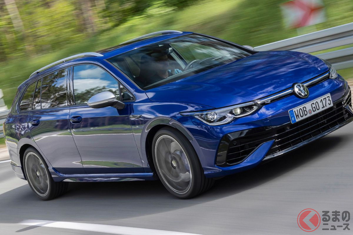 VW新型「ゴルフRヴァリアント」の走り