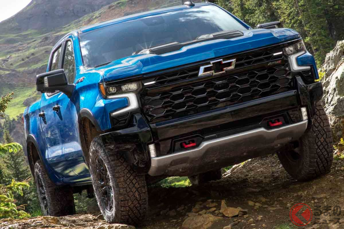2022年春に北米で発売予定のシボレー新型「シルバラードZR2」