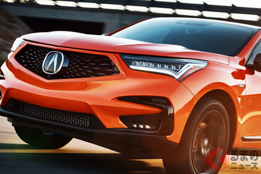 オレンジが眩しいアキュラ「RDX PMCエディション」