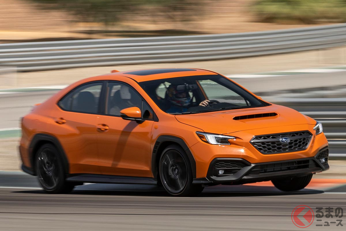 新たに2.4リッターターボを搭載するスバル新型「WRX」(米国仕様)