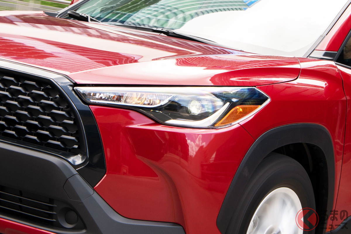 2リッターガソリンエンジンを搭載する米国仕様のカローラクロス