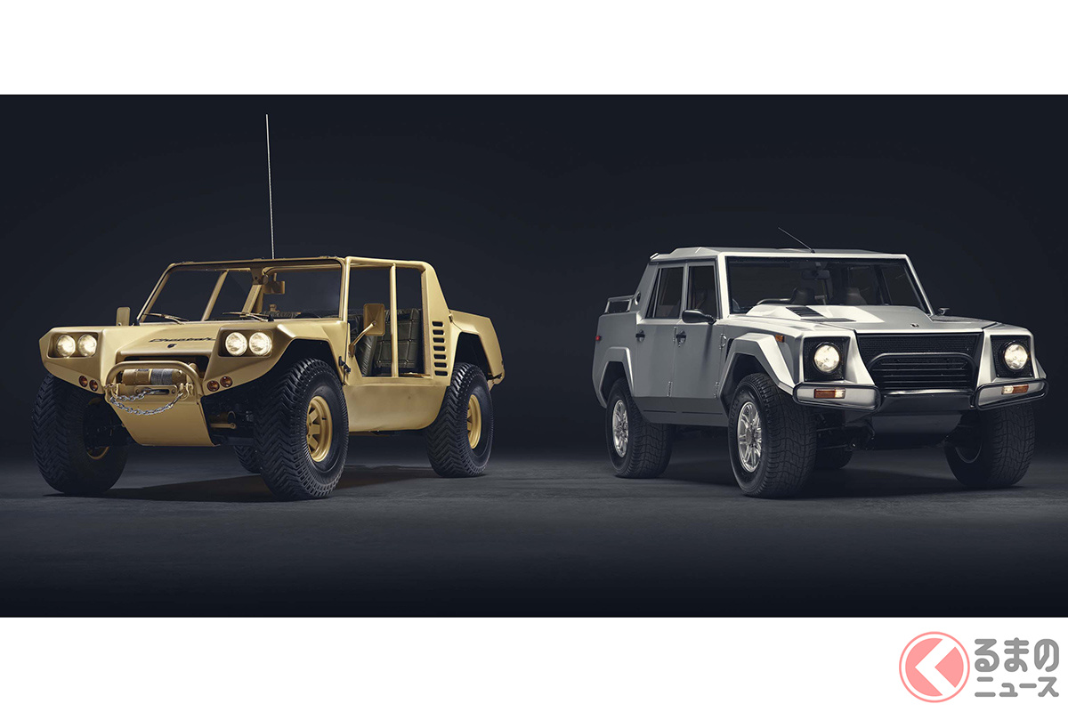 「チータ」(左)とよく似ている「LM002」だが、シャシやエンジンの搭載位置など、まったくの別物である