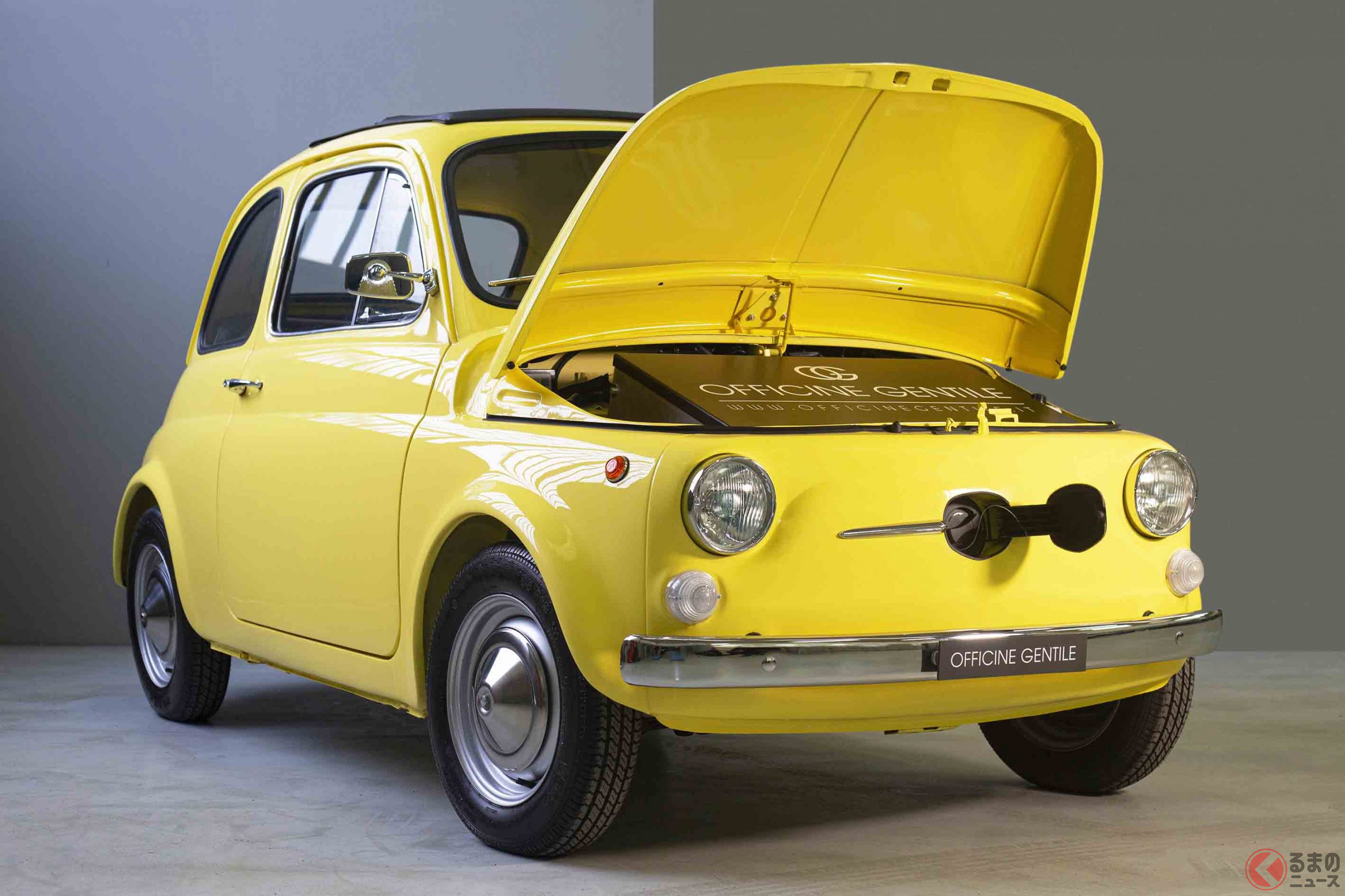 チンクエチェント博物館がプロデュースする電気自動車フィアット「500ev」