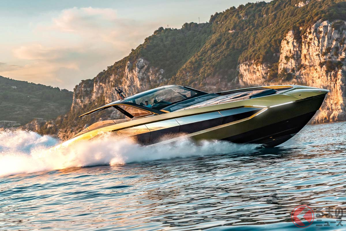 ランボルギーニ社プロデュースによる超高級モーターヨット「テクノマール・フォー・ランボルギーニ63」