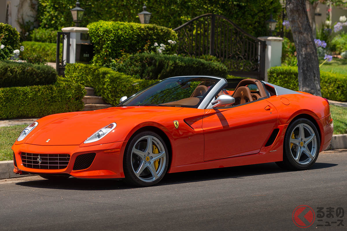 2010年に誕生した「SAアペルタ」は80台限定であった(C)2021 Courtesy of RM Sotheby's