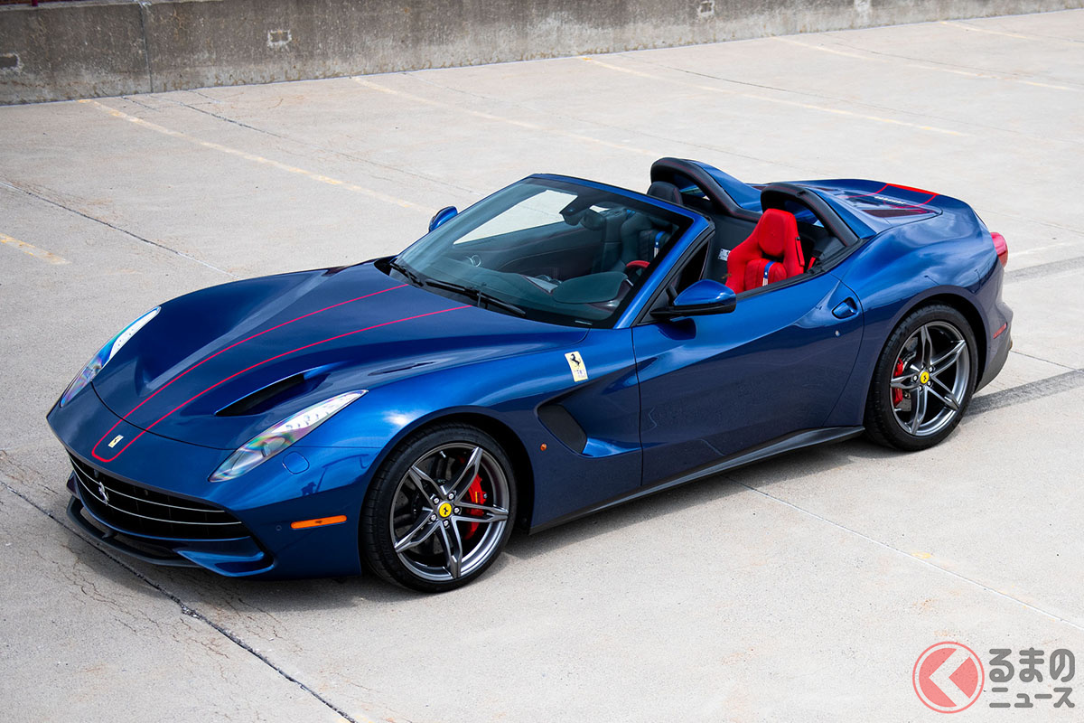 2014年夏に初公開された「F60アメリカ」は、わずか10台限定であった(C)2021 Courtesy of RM Sotheby's