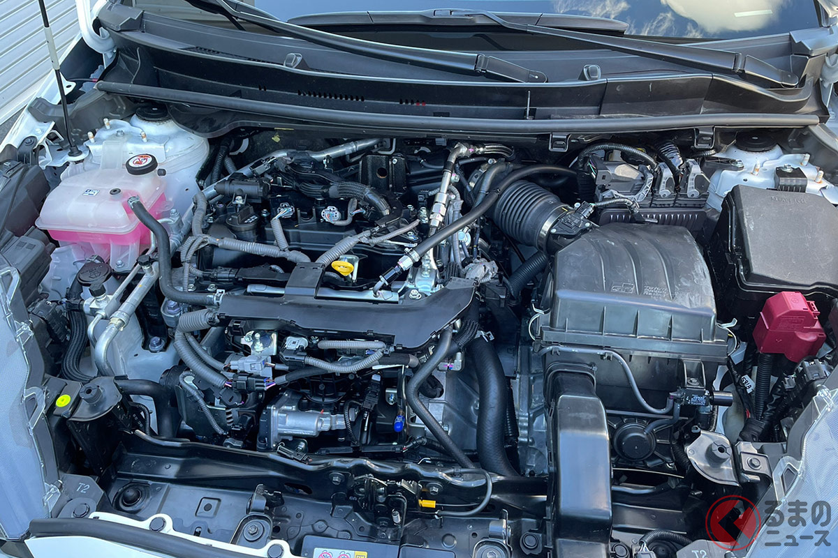 見た目はガソリンエンジンに見えるが、実はこれが水素エンジン