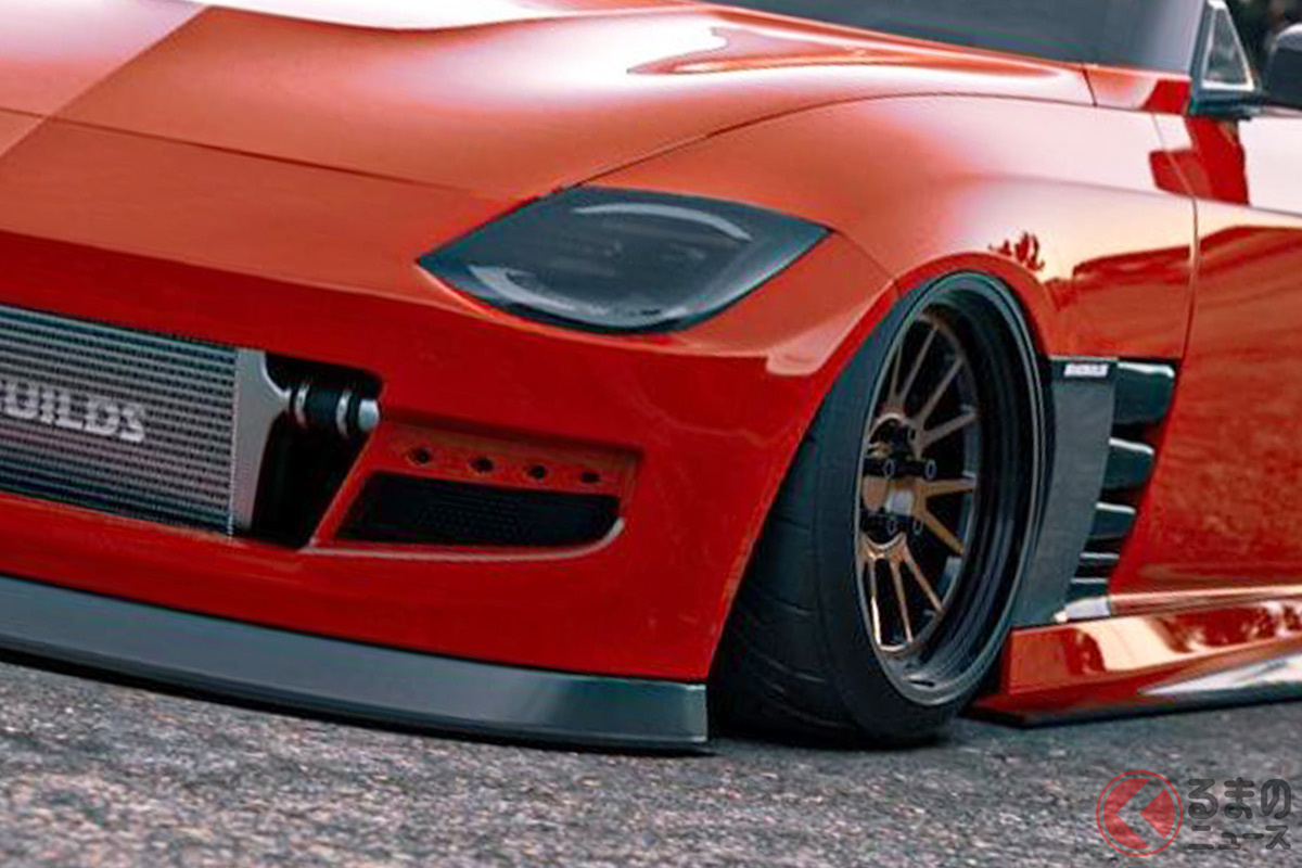 購入したら真似したい? 赤が映えるZカスタム(photo:bradbuilds)