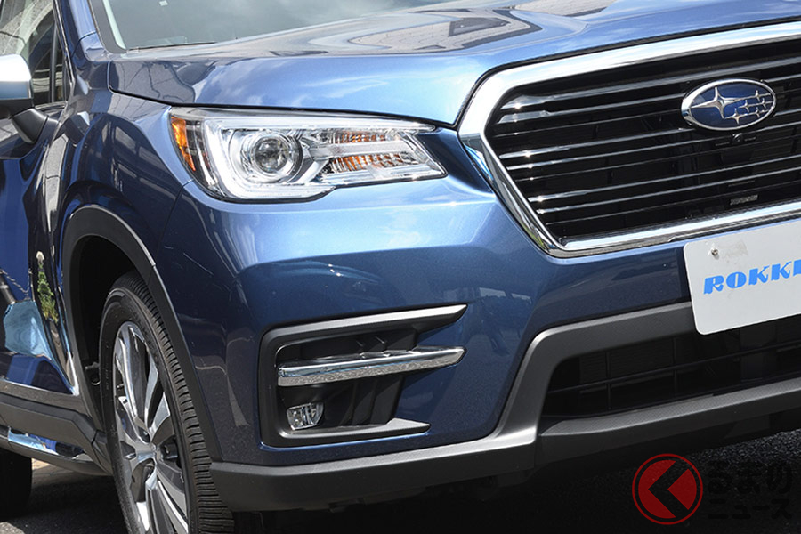 ランクルサイズのスバル3列suv アセント 巨体ながら日本でも扱いやすい 試してみた くるまのニュース ランクルサイズのスバル3列suv アセント 巨体ながら日本でも扱いやすい 試してみた くるまのニュース