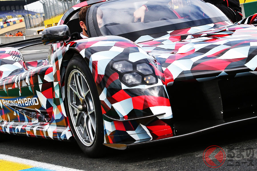 第88回ル・マン24時間レースの決勝を前に開発中のハイパーカー「GR Super Sport(仮称)」を、サルト・サーキットで走行させました。