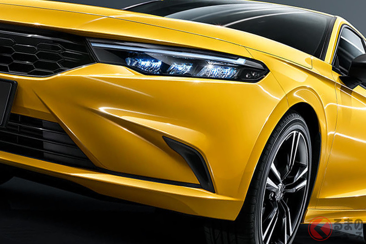 中国向けの発表されたホンダ新型「インテグラ」