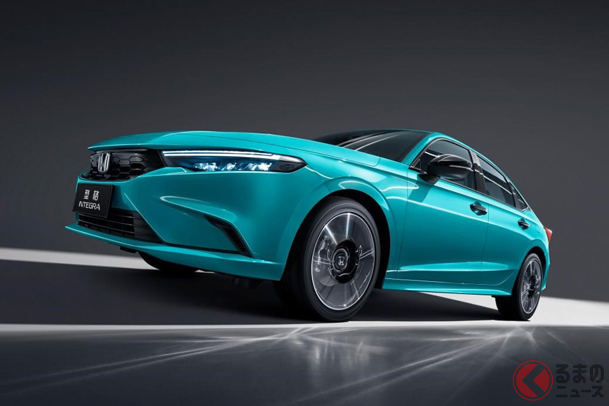 中国で発売されているホンダ新型「インテグラ(4ドアセダン)」に続いて「インテグラハッチバック(5ドア)」登場か