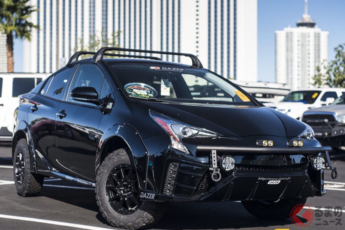 世界が注目 トヨタ プリウスsuv 爆誕 オフ顔でアゲアゲ仕様にイメチェン ゴツいプリウスが誕生した理由とは くるまのニュース 世界が注目 トヨタ プリウスsuv 爆誕 オフ顔でアゲアゲ仕様にイメチェン ゴツいプリウスが誕生した理由とは くるまのニュース